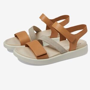 ECCO Women’s Flowt 2 Band‎ Sandal Size 36EU 5-5.5 US Excellent Condition